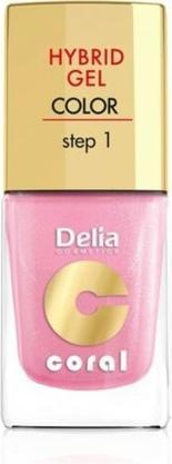 Immagine prodotto Delia Cosmetics Cosmetici Coral Hybrid Gel Smalto per unghie n. 31 Rosa Perla 11ml