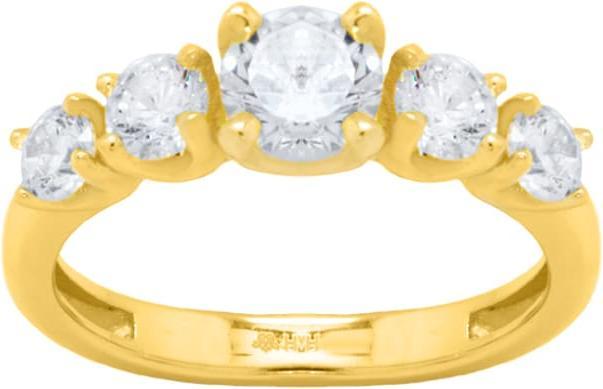 Produktbild Candy Ring Zaraza, 925 Sterling Silber, vergoldet (50, 925 Silber)