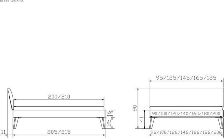 Produktbild Hasena Pesaro (140 x 200 cm)