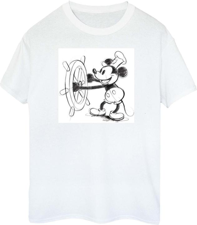 Produktbild Disney Mickey Mouse Steamboat Sketch TShirt (L)