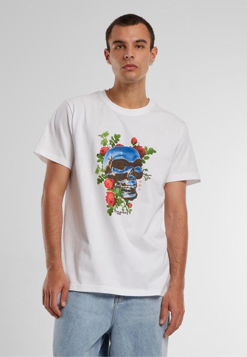 Actual product image Mister Tee Chrome Skull Tee - 89251 (M)