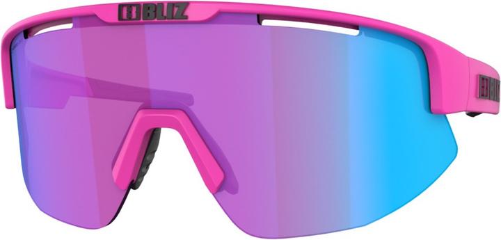 Actual product image Bliz Matrix Nano Optic Nordic Light (Matt Neon Pink, Begonia, Violet w Blue Multi)