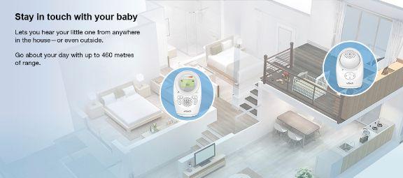 Produktbild VTech Audio LCD Monitor mit Projektor (Babyphone Audio, 300 m)