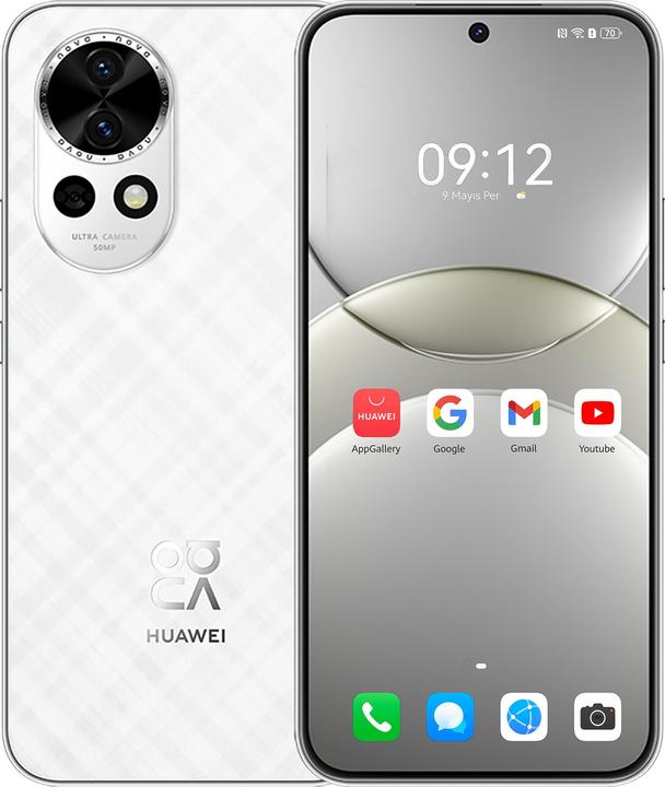 Huawei neu 13 (256 GB, Bianco, 6.70", Doppia SIM, 50 Mpx, 4G)