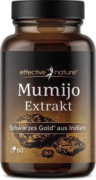 Effective Nature Mumijo Shilajit (60 Piece, Capsules, 37 g)