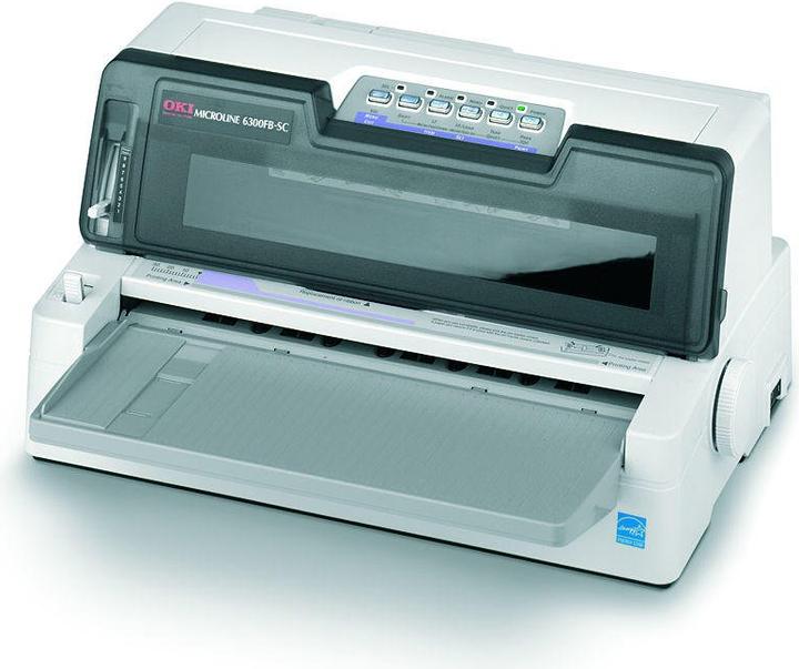 OKI ML6300FB-SC stampante a 24 aghi USB PAR (Aghi, Bianco e nero)
