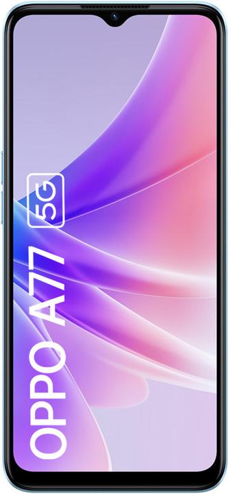 Actual product image OPPO A77 (64 GB, Ocean Blue, 6.56", Dual SIM, 48 Mpx, 5G)