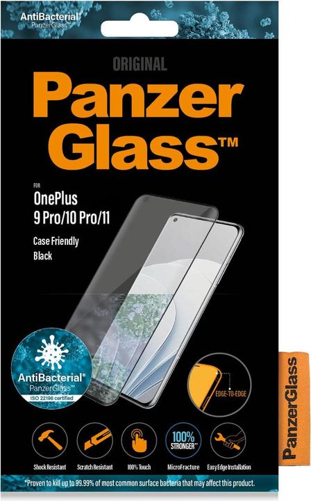 PanzerGlass Case Friendly (1 Stück, OnePlus 10 Pro, LG K11, Realme 9 Pro+)