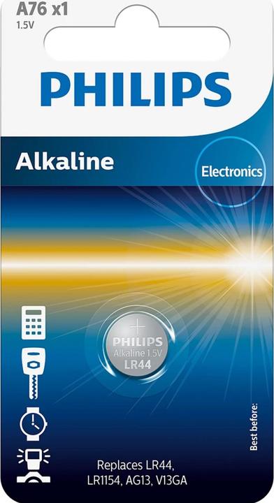 Immagine prodotto Philips Pulsantiera (1) A76/01B (1 pz., LR44, 145 mAh)
