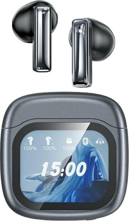 Awei Słuchawki bezprzewodowe TP100 ENC Bluetooth 5.4 TWS + stacja dokująca czarny (Wireless)