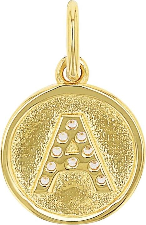 Produktbild Amor Anhänger für Damen, 925 Sterling Silber, Zirkonia synth. | A (Silber 925)
