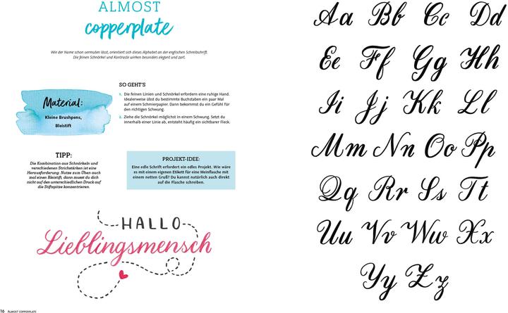 Produktbild Handlettering 44 Alphabete – Für alle Anlässe – Band 2 (Deutsch, Timo Strauss, 2020)