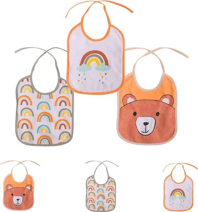 Image du produit Baby Care set 3 bavoirs bébé