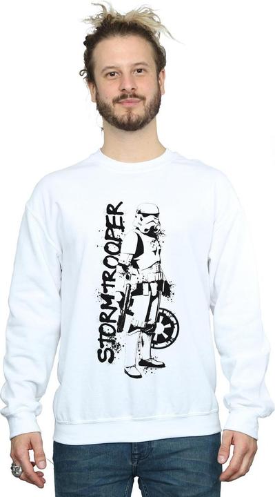 Image du produit Star Wars - Sweat THE MANDALORIAN SPLAT STORMTROOPER - Homme (S)