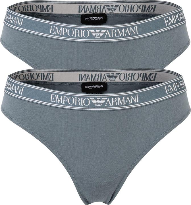 Emporio Armani Slip Casual Figurbetont - 12467 (XL, 2er Pack)