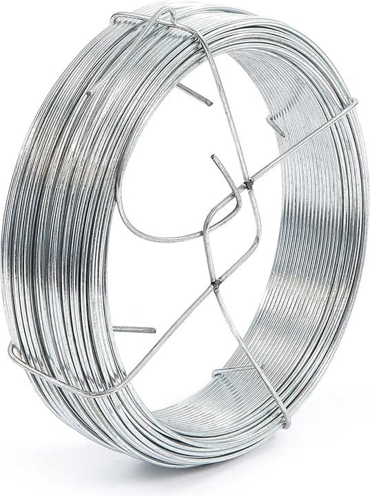 Immagine prodotto Wiltec Filo da giardino 1,8 mm verde per avvolgimento 50 m filo per legare le piante in acciaio (50 m)