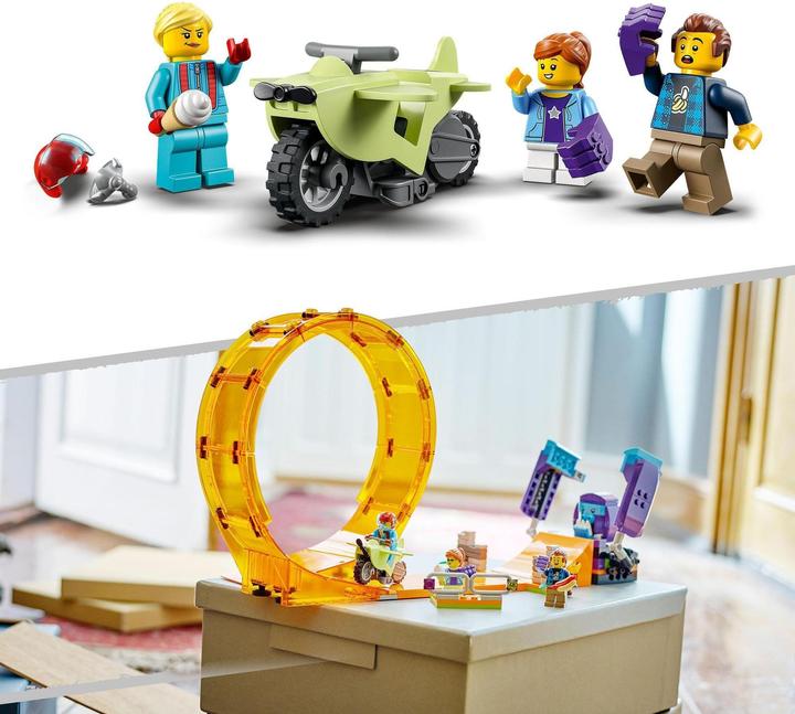 Produktbild LEGO Schimpansen-Stuntlooping (60338, LEGO City)