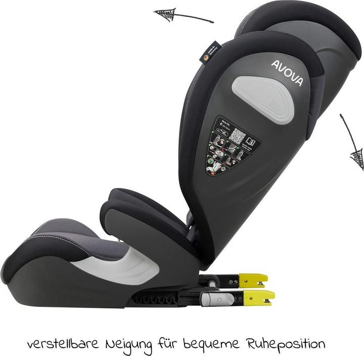 Immagine prodotto Avova Sora-Fix (Seggiolino per bambini, ECE R129/i-Size Standard)