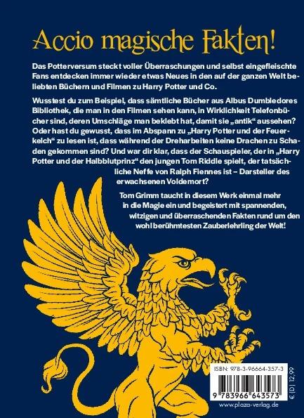 Actual product image Insiderwissen für Harry Potter Fans (German, Tom Grimm, 2022)