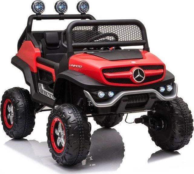 Produktbild Lean Toys Children's electric SUV Mercedes Unimog S, red