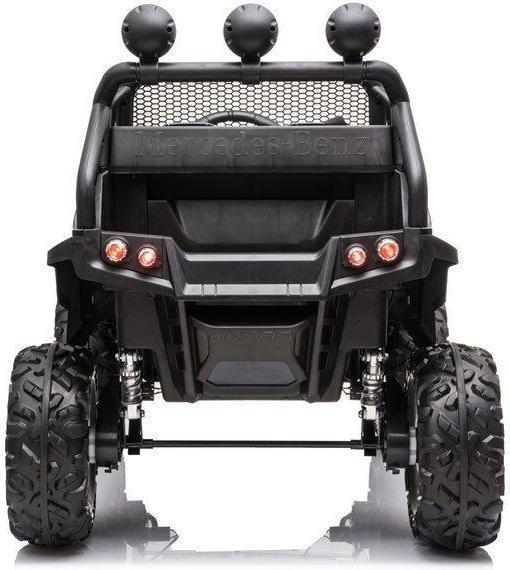 Immagine prodotto Lean Toys SUV elettrico per bambini Mercedes Unimog S, laccato nero