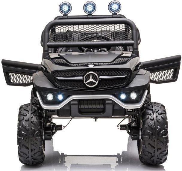 Immagine prodotto Lean Toys SUV elettrico per bambini Mercedes Unimog S, laccato nero