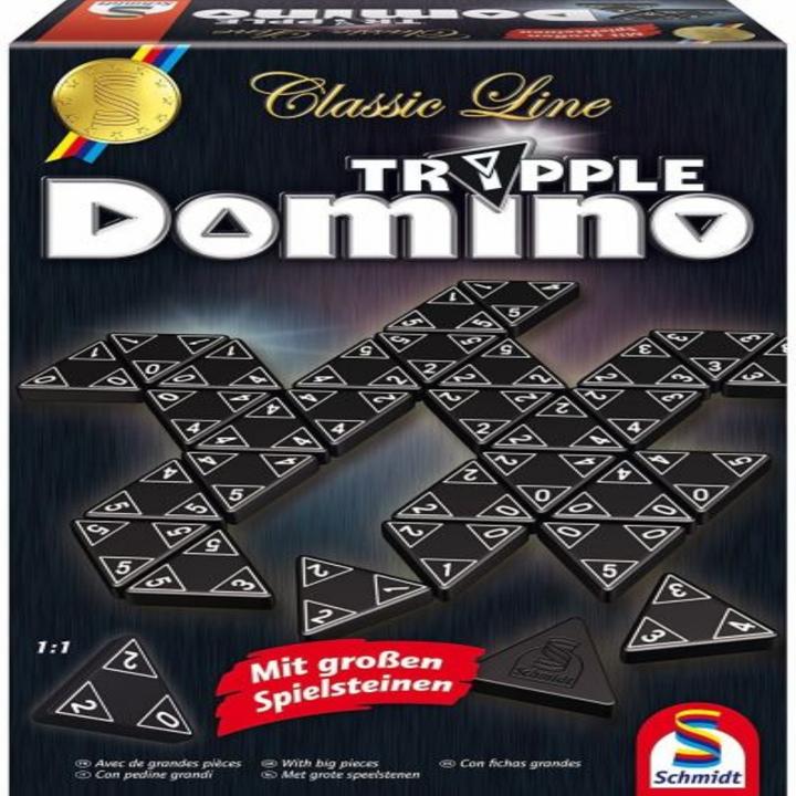 Produktbild Schmidt Spiele Classic Line: Tripple Domino (Deutsch)