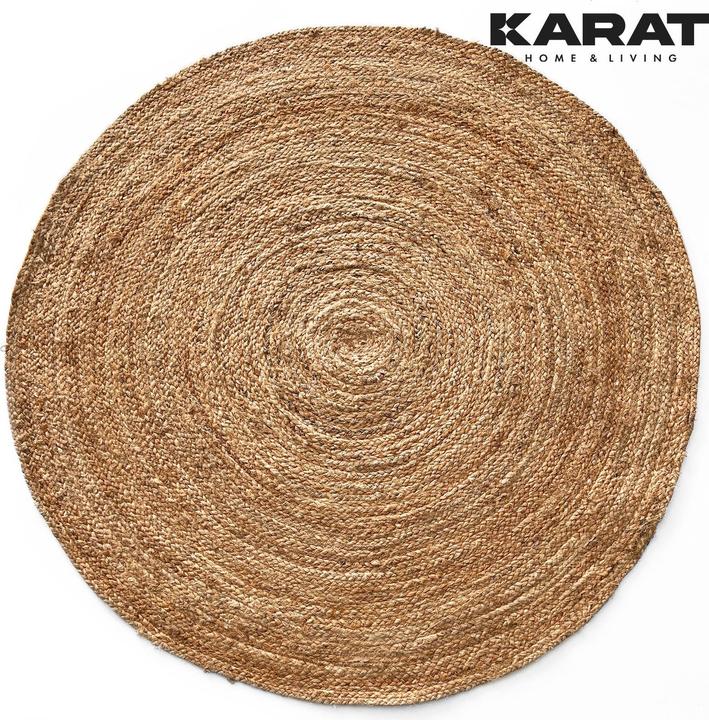 Karat Jute-Teppich (150 x 150 cm)