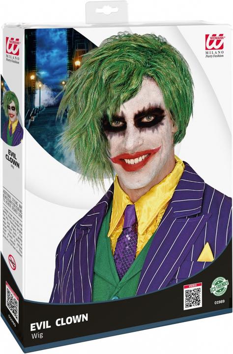 Immagine prodotto Widmann Parrucca Clown Malvagio Horror