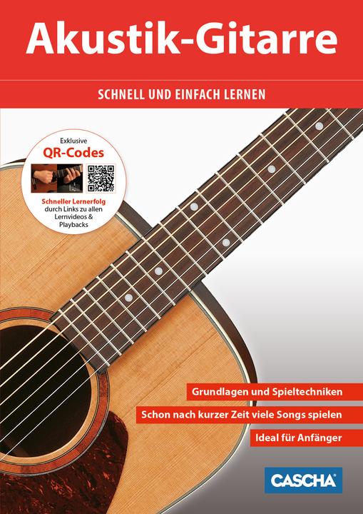 Produktbild Akustik-Gitarre - Schnell und einfach lernen (Deutsch, Cascha, 2016)