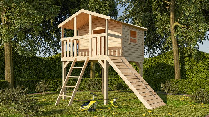Image du produit Karibu Maison sur pilotis Benjamin