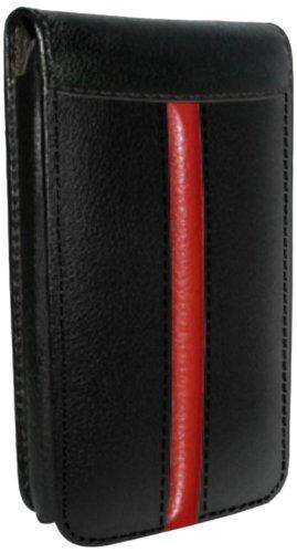 Produktbild Piel Frama Classic Magnetic Race Edition Leather Case for Apple iPhone 5/5S - Black/Red (Apple iPhone 5)