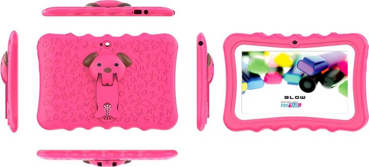 Actual product image Blow Tablet KidsTAB7 V2 4/32GB różowe etui 2MP (7", 32 GB, Pink)