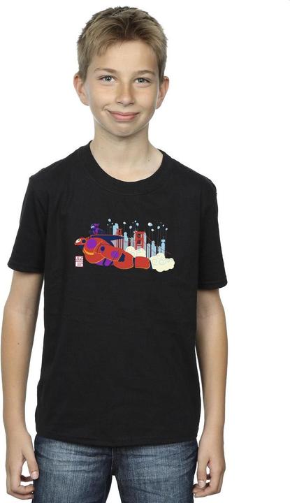 Immagine prodotto Disney Big Hero 6 Baymax Hiro Bridge Maglietta Ragazzi (152, 158)