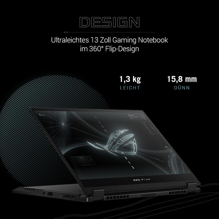 Produktbild ASUS ROG Flow X13 (13.40", AMD Ryzen 7 6800HS, 16 GB, 512 GB, CH)