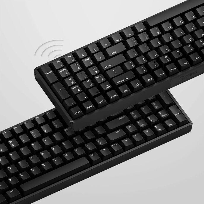 Image du produit Iqunix Clavier de jeu sans fil F97 Dark Side, RGB - Commutateurs MX-Brown (DE, Sans fil)