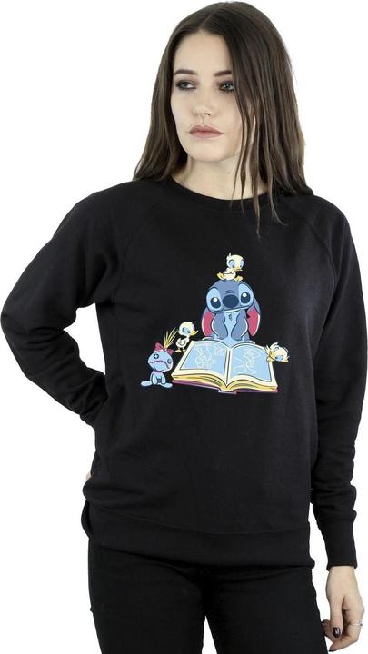 Image du produit Disney - Sweat LILO & STITCH READING A BOOK - Femme (S)