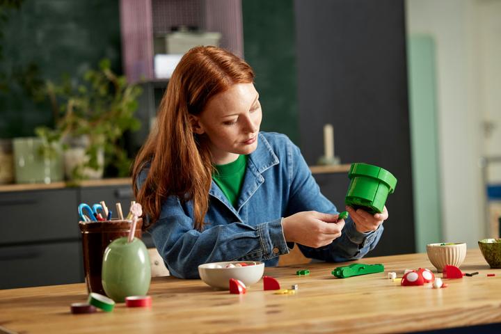 Actual product image LEGO Piranha plant (71426, LEGO Super Mario)