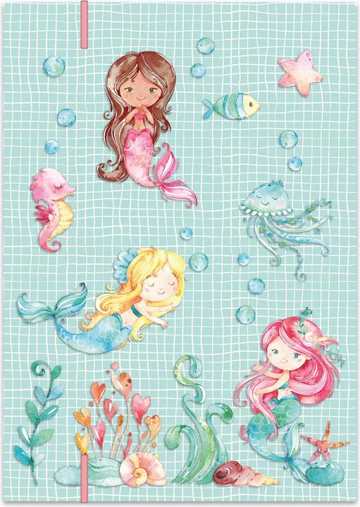 Actual product image Papierdrachen Mermaid school folder (A4, 2 x)