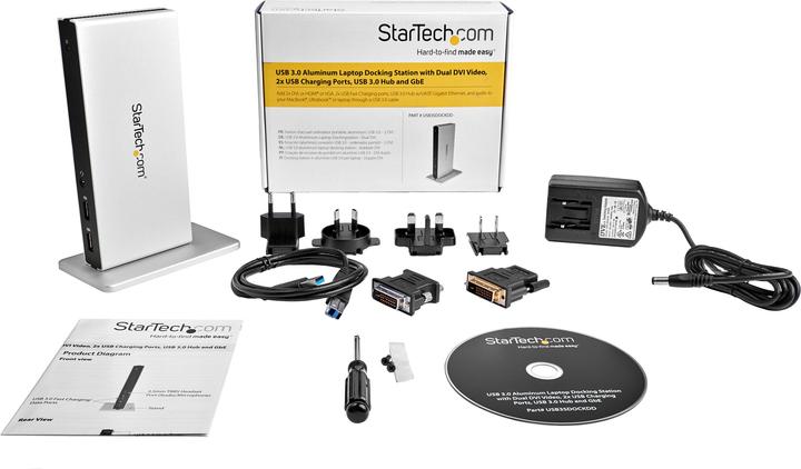 Image du produit StarTech Station d'accueil pour ordinateur portable USB 3.0 (USB-B, 5 Ports)