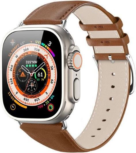 Actual product image Dux Ducis YS Series Genuine Leather Bracelet (42 mm, 44 mm, 45 mm, 49 mm, Genuine leather)