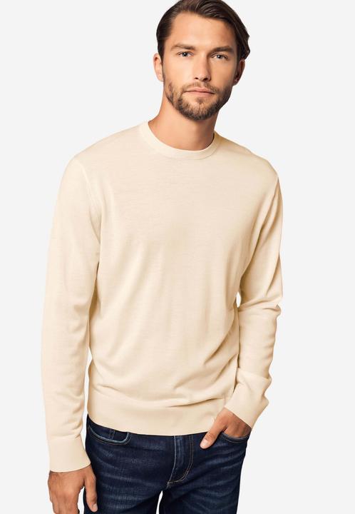 Bellemere Pullover Pure Crew Neck Merino-Cashmere Sweater