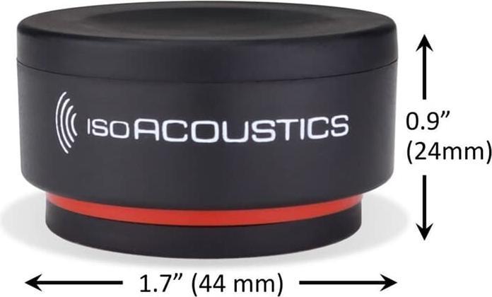 Productafbeelding Isoacoustics ISO-PUCK MINI studio monitor isolatie (8 stuks)