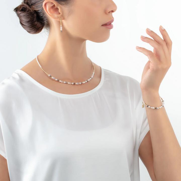 Image du produit Coeur de Lion Princess Pearls Collier (Verre, Acier inoxydable, 42 - 48 cm)