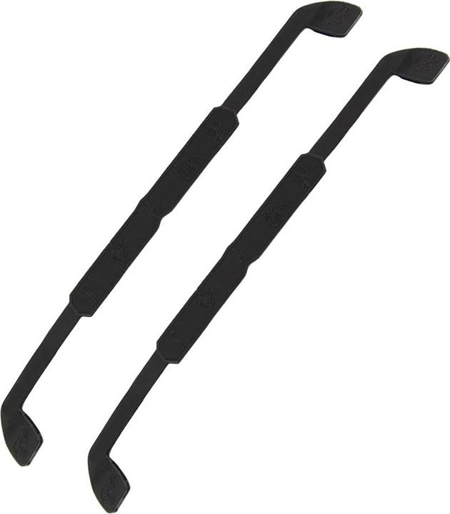 Produktbild Techsuit - (2 pack) Glasses Strap (GST2) - for Men, Woman, from Silicone, 22cm - Black
