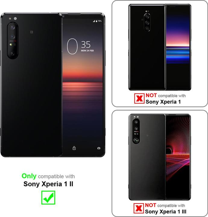 Produktbild Cadorabo Universale Schutzhülle Tasche mit Gürtelclip (Sony Xperia 1 II)