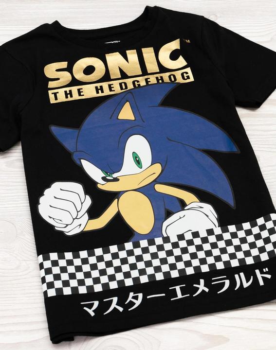 Immagine prodotto Sonic The Hedgehog Ragazzi con la maglietta (146, 152)