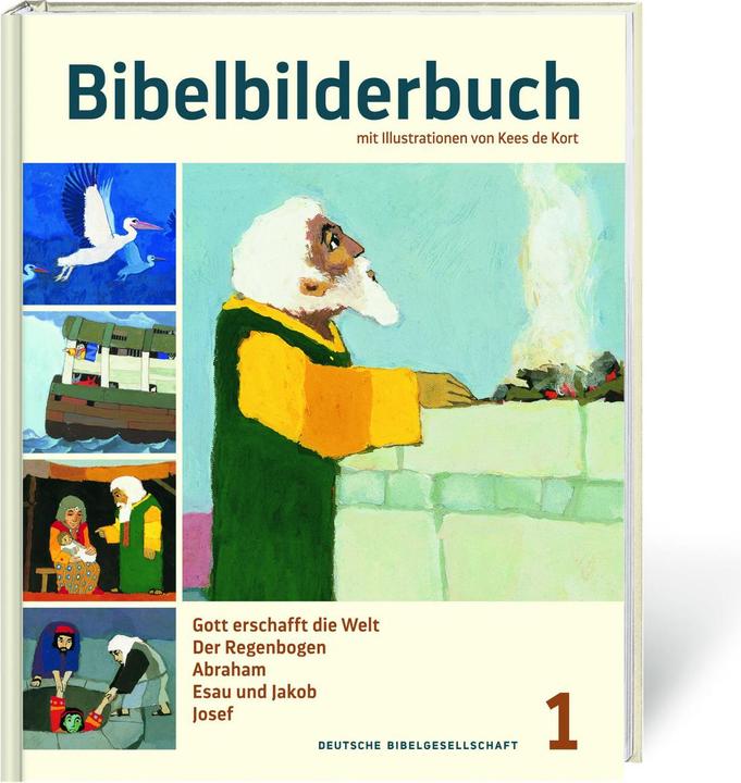 Produktbild Bibelbilderbuch Band 1 (Deutsch, Kees de Kort, Hellmut Haug, 2019)