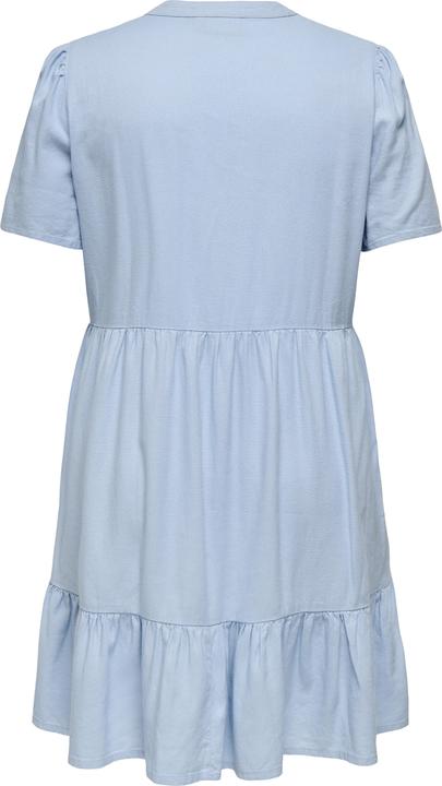 Actual product image Only Regular fit V-neck curve short dress dress (48)
