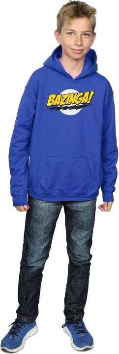 Produktbild Dam Sheldon Bazinga Kapuzenpullover Jungen (128)